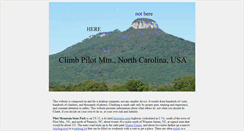 Desktop Screenshot of climbpilotnc.us